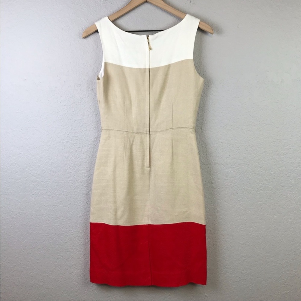 Kate Spade Cream and Red Midi Dress - Picture 2 of 7